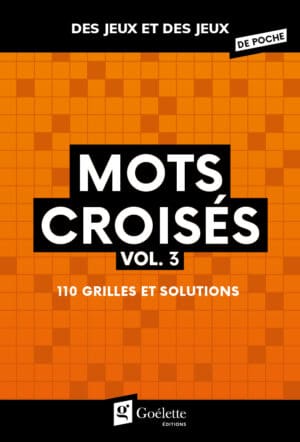 Des jeux et des jeux de poche - Mots croisés vol. 3