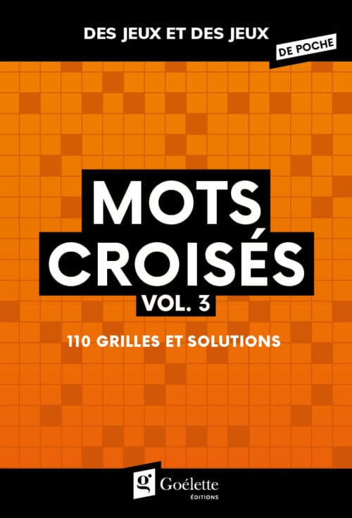 Des jeux et des jeux de poche – Mots croisés vol. 3