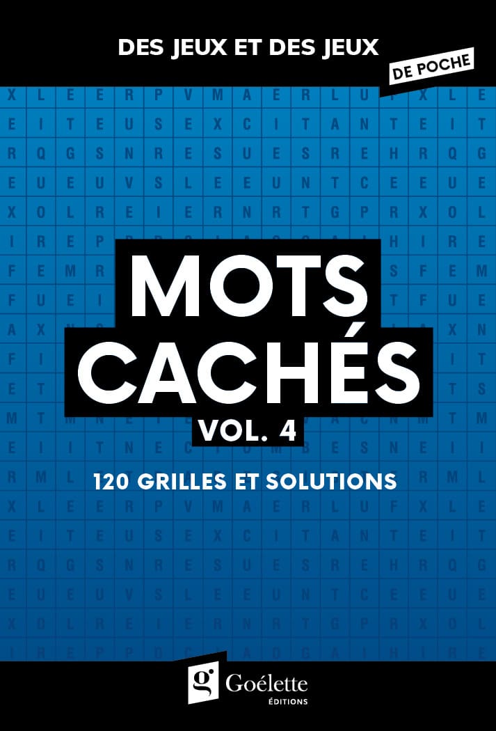 Des jeux et des jeux de poche - Mots cachés Vol. 4